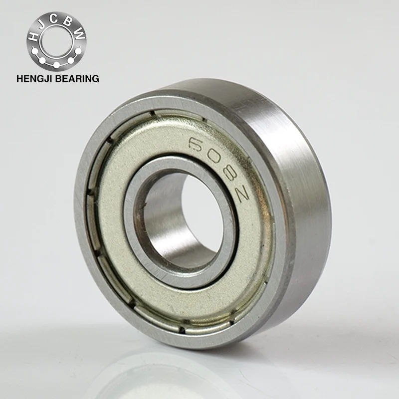 608z یاتاقان توپ شیار عمیق با یک شیار حلقه ضربه محکم و ناگهانی