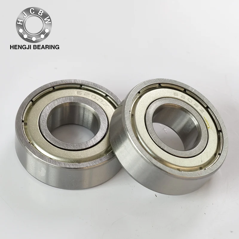 6202Z یاتاقان توپ شیار عمیق دو ردیف