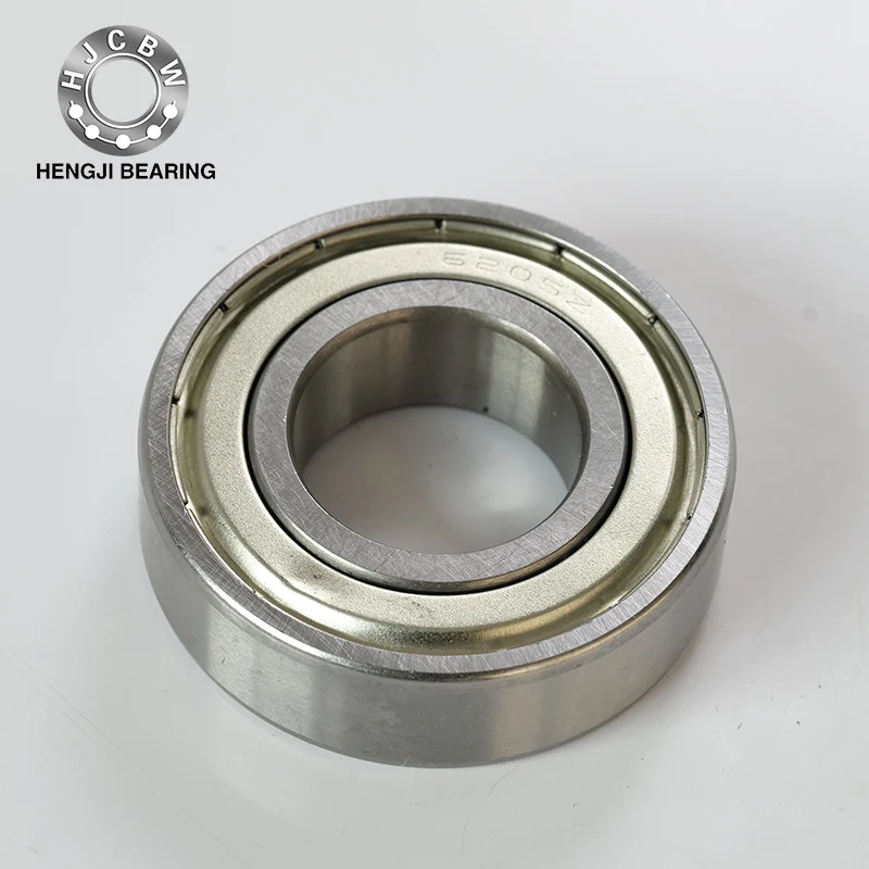 6205z یاتاقان توپ شیار عمیق با یک شیار حلقه ضربه محکم و ناگهانی