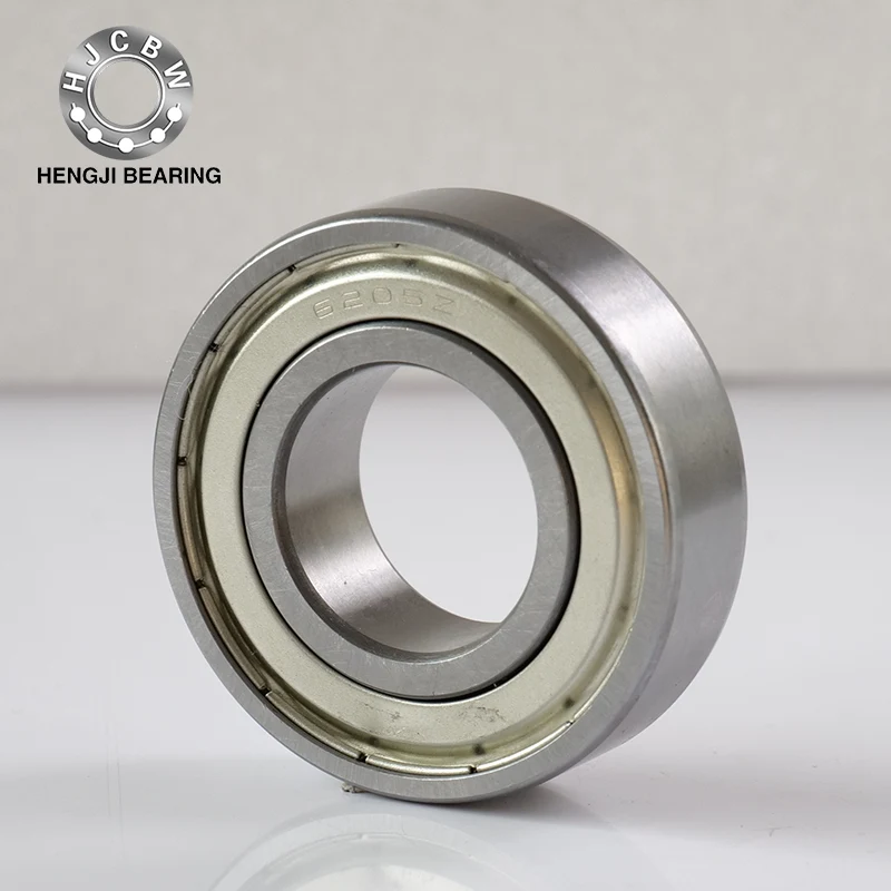 6205Z یاتاقان توپ شیار عمیق تک ردیف با شکافهای پر